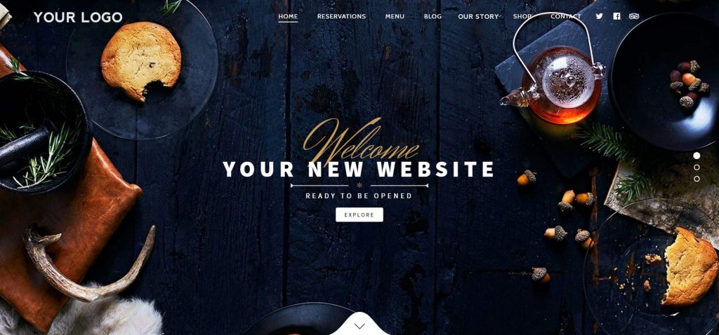Website design for restaurants